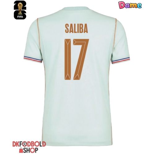 Frankrig William Saliba #17 Udebanetrøje Dame VM 2026 Kort ærmer